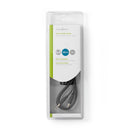 Nedis Stereoäänikaapeli 3.5 mm uros 3.5 mm uros niklattu 1.00 m