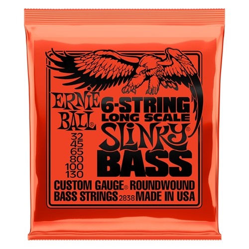 Ernie Ball 32-130 6-string Slinky Bass Long Scale
