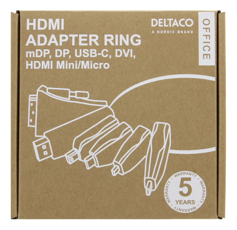 Deltaco Office, HDMI-sovitinrengas