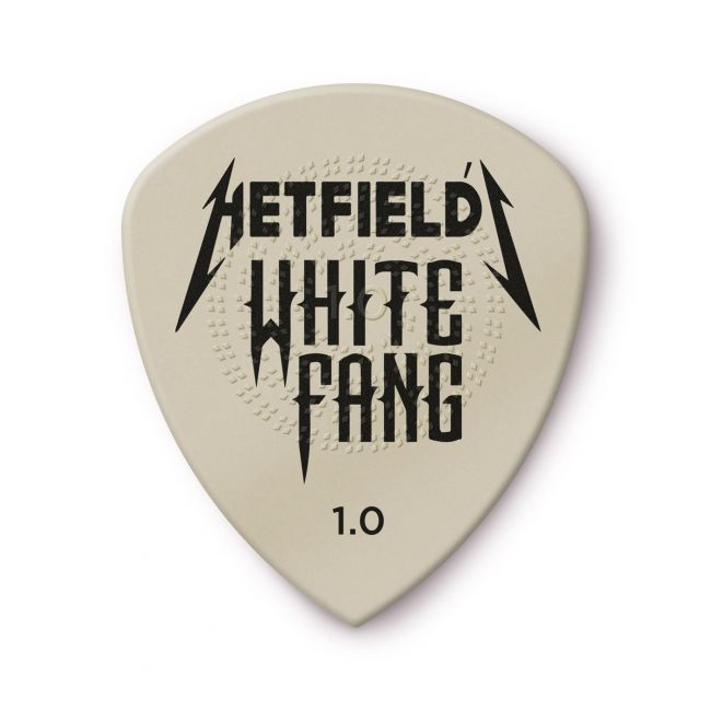 Dunlop 1,00 mm Hetfield White Fang Flow Pick 1.0mm 6 pcs