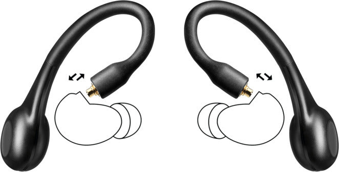 Shure RMCE-TW2, langaton adapteri Shure -korvanapeille