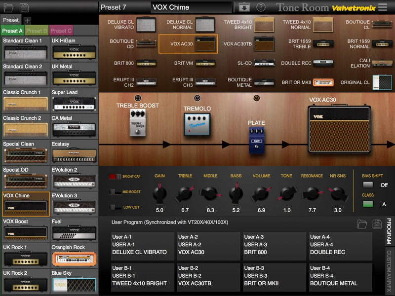 VOX VT20X Combo