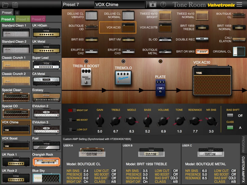 VOX VT20X Combo