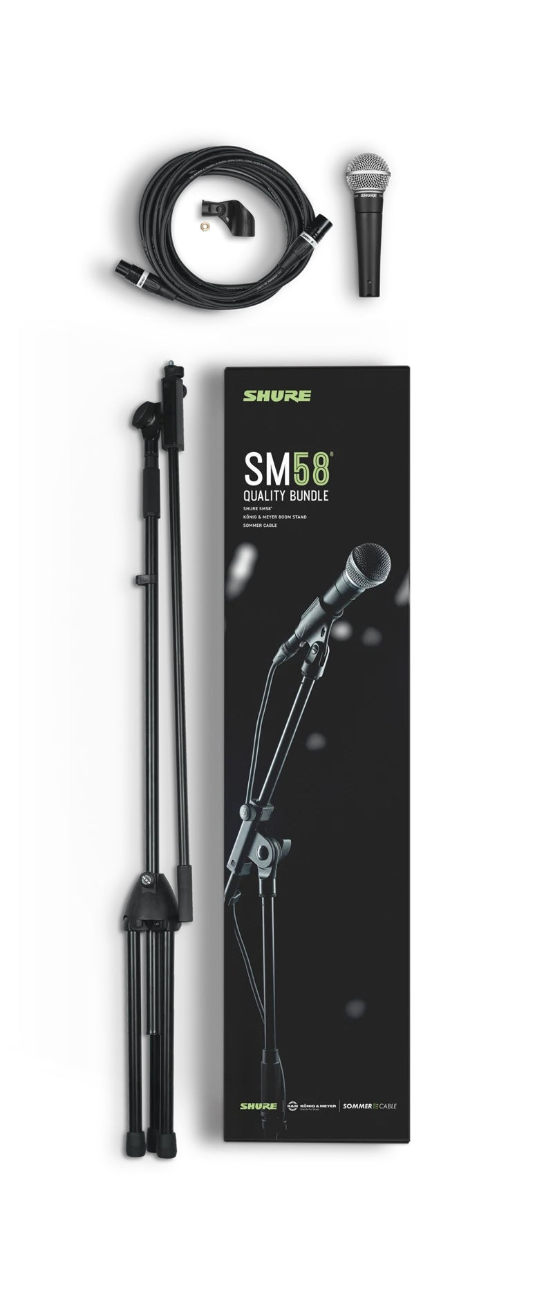 Shure SM58 mikrofonisetti