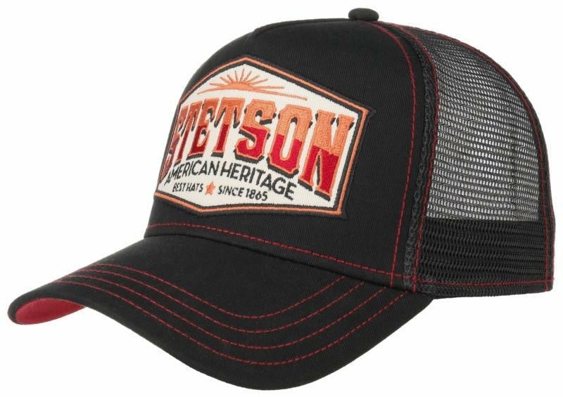 Stetson Trucker Cap American Heritage Black