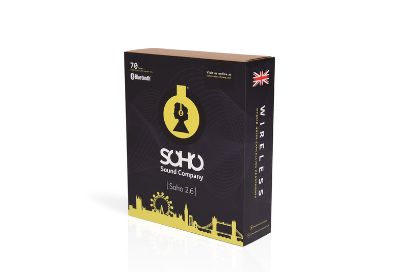 Soho 2.6 Gray -vastamelukuulokkeet