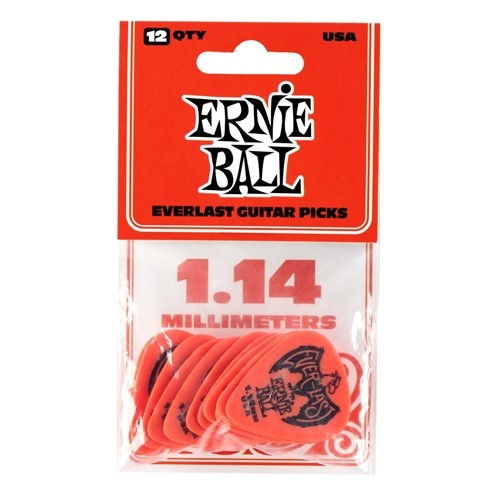 Ernie Ball EB-9194 Everlast 1.14-Red,12pk