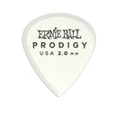 Ernie Ball EB-9203 2mm White Mini Prodigy picks 6-pack