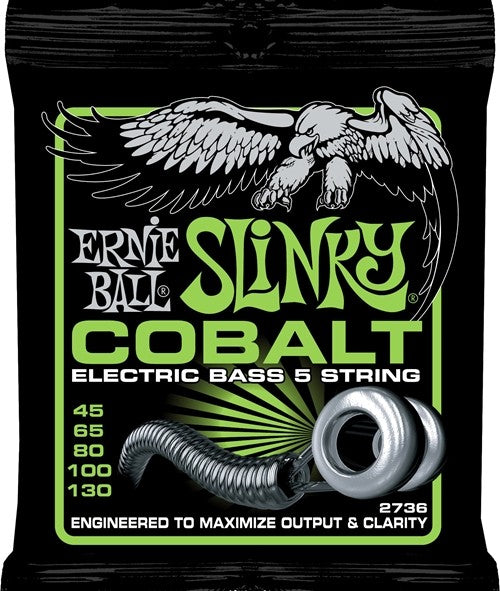 Ernie Ball 45-130 Cobalt 5-string Bass