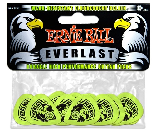 Ernie Ball EB-9191 Everlast Pick Heavy (12-pack)