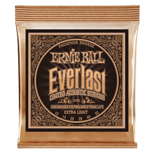 Ernie Ball Everlast 10-50 Phosphor Bronze X-light