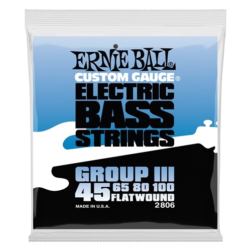 Ernie Ball 45-100 Flatwound Semi-flex
