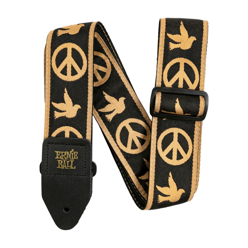 Ernie Ball EB-4613 Peace Love Dove, Guitar Strap