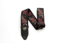 Ernie Ball EB-4142 Red Rose Jaquard Strap