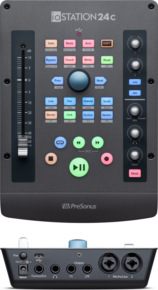 Presonus iOstation 24 C audio interface w.Faderport