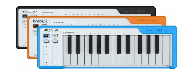 Arturia Microlab Blue USB Controller keyboard