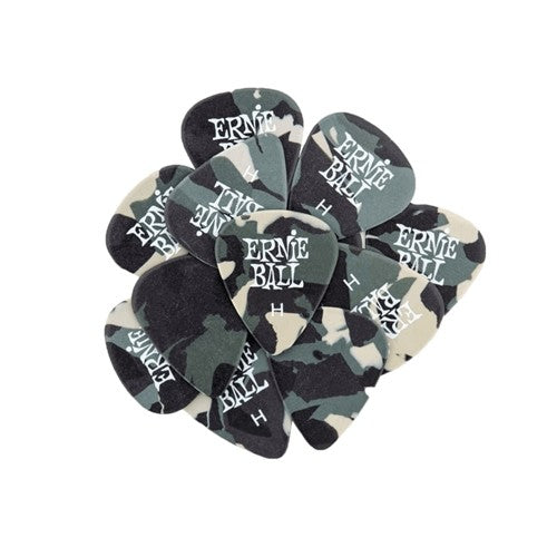 Ernie Ball EB-9223 Camo Pick Heavy (12-pack)