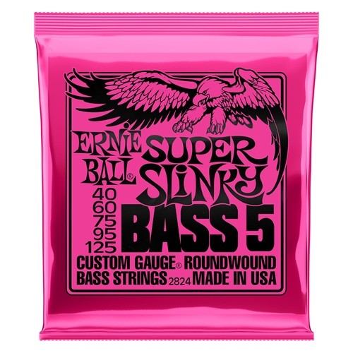 Ernie Ball 40-125 5-string Super Slinky Bass