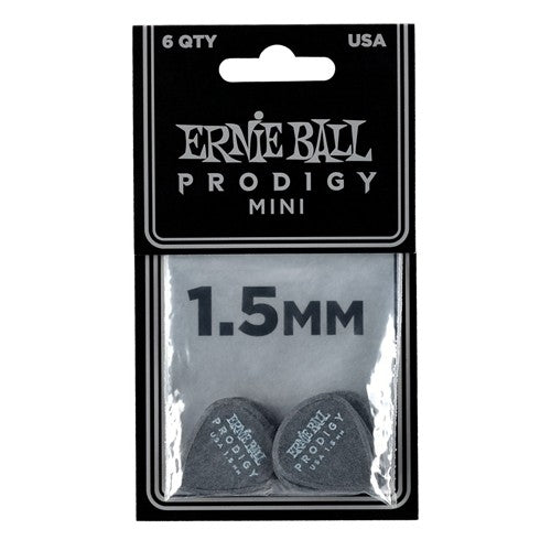 Ernie Ball EB-9200 Prodigy Pick BK-3s, 6PK
