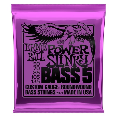 Ernie Ball 50-135 5-string Power Slinky Bass