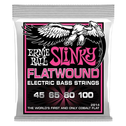 Ernie Ball 45-100 Flatwound Super Slinky