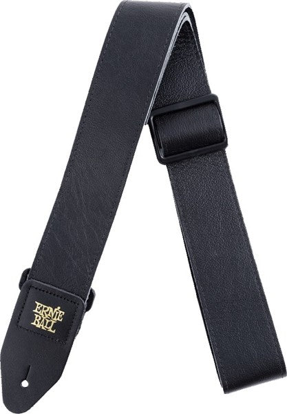 Ernie Ball EB-4134 Italian Leather Strap Black
