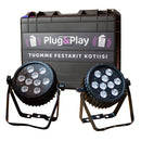 Tunnelmavalot sisäkäyttöön 2kpl