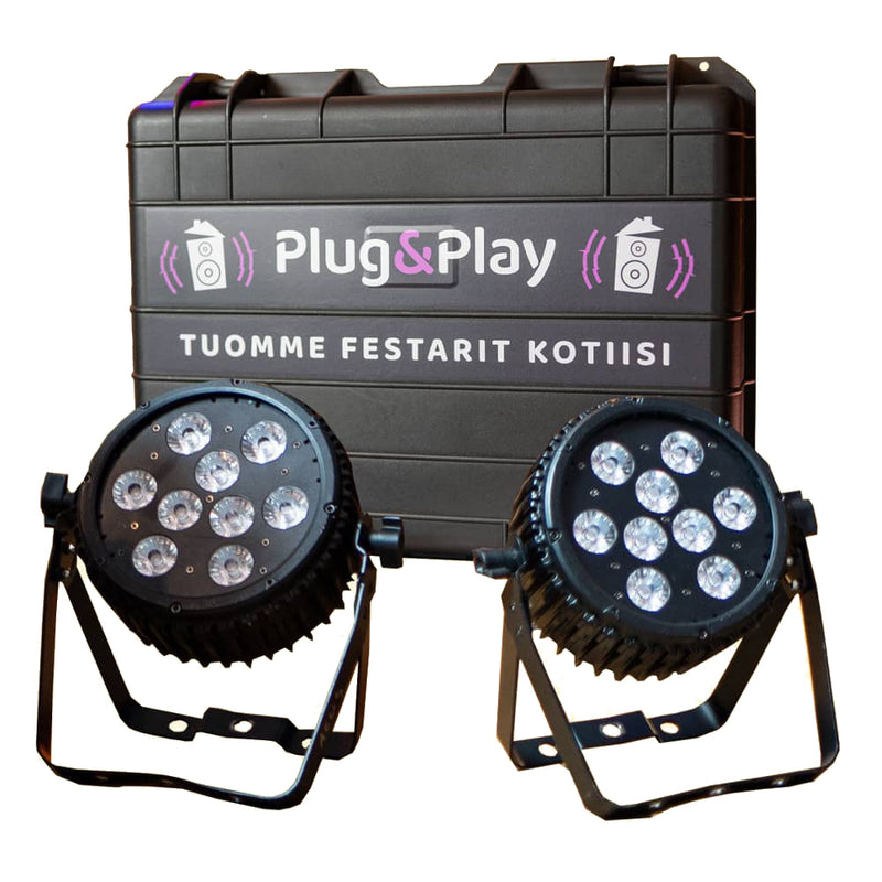Tunnelmavalot ulkokäyttöön 2kpl